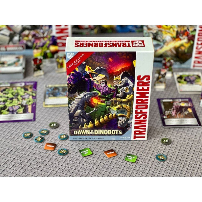 Transformers Jeu de cartes Deck-Building Dawn of the Dinobots Expansion *ANGLAIS* | 0810011724204