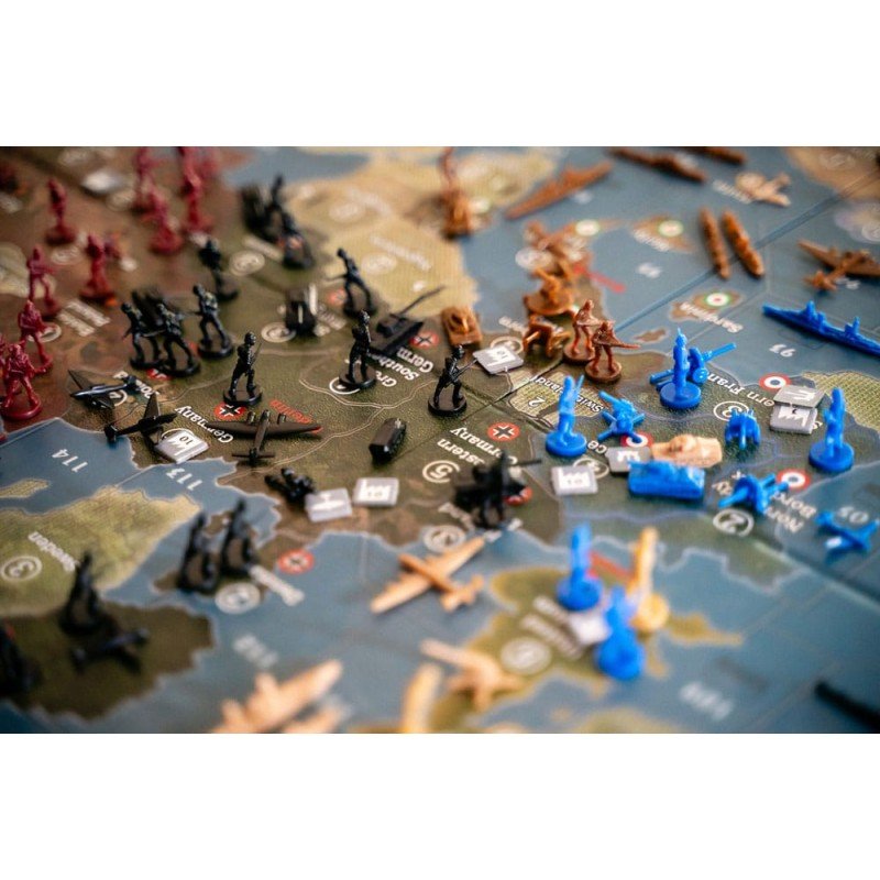 Axis & Allies jeu de plateau Axis & Allies: 1940 Europpe Second Edition *ANGLAIS* | 0810011725560