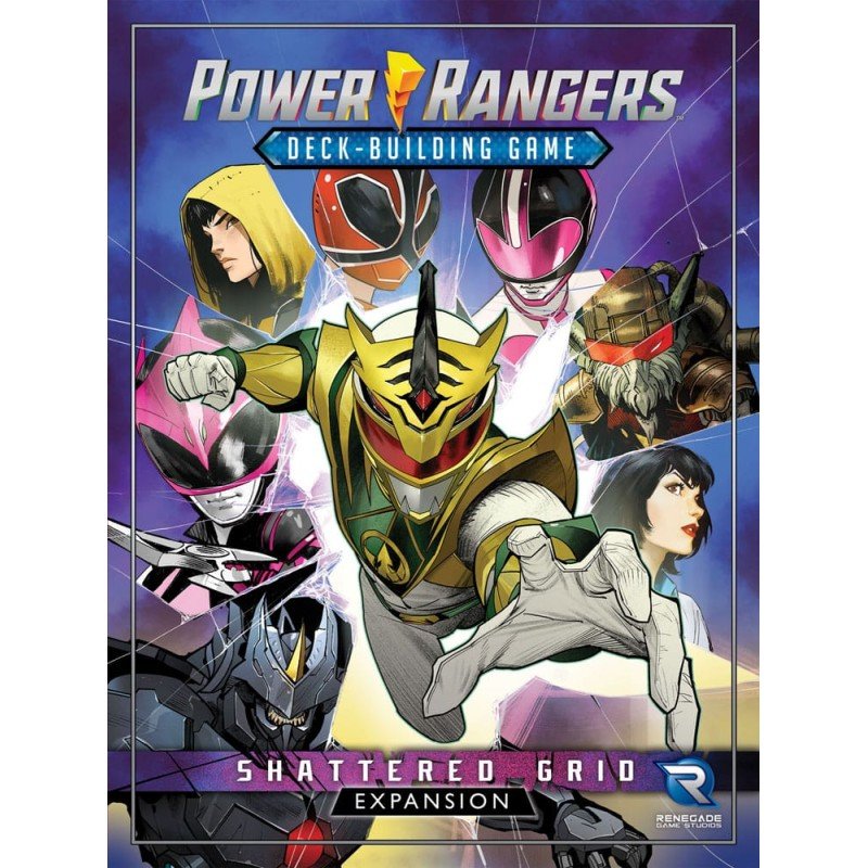 Power Rangers Jeu de cartes Deck-Building Shattered Grid Expansion *ANGLAIS* | 0810011725805