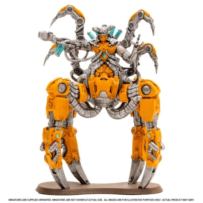 Heroscape Expansion Revna's Rebuke: Iron Lich Viscerot and Necrotech Wraithriders Army *English Version* | 0810011726994