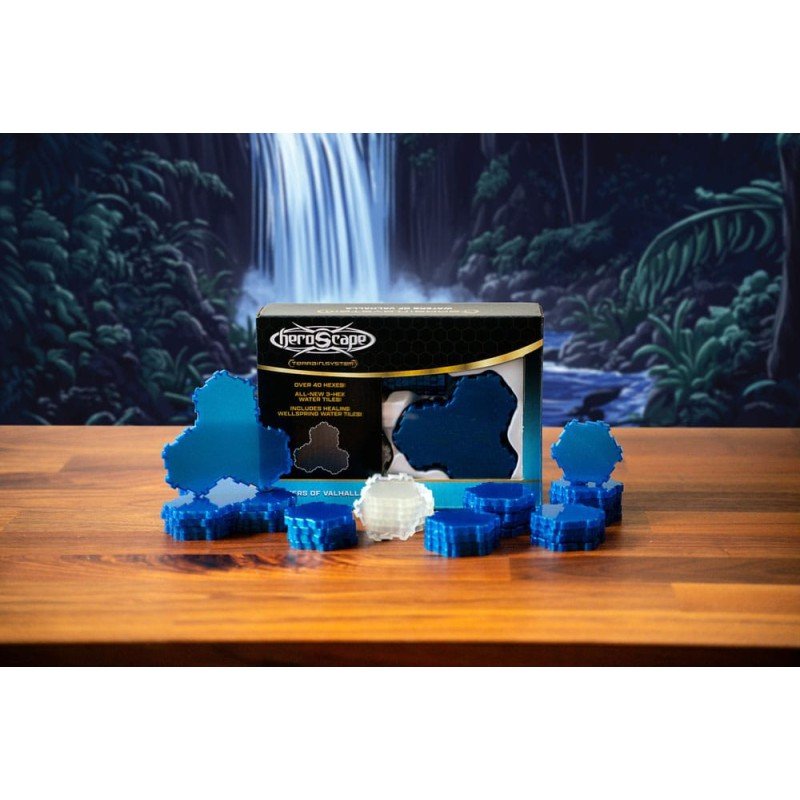 Heroscape Expansion Waters of Valhalla Terrain *ANGLAIS* | 0810011727212