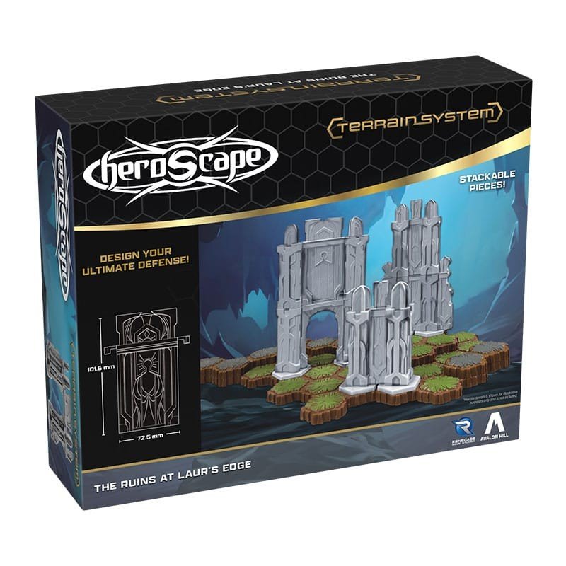 Heroscape Terrain Expansion The Ruins at Laur's Edge *English Version* | 0810011727557