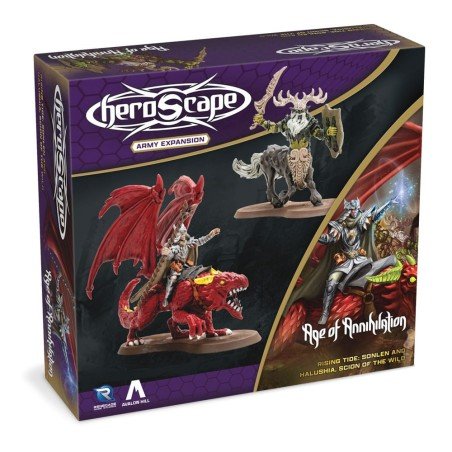Heroscape Expansion Rising Tide - Sonlen & Halushia, Scion of the Wild Army *English Version* | 0810011727632