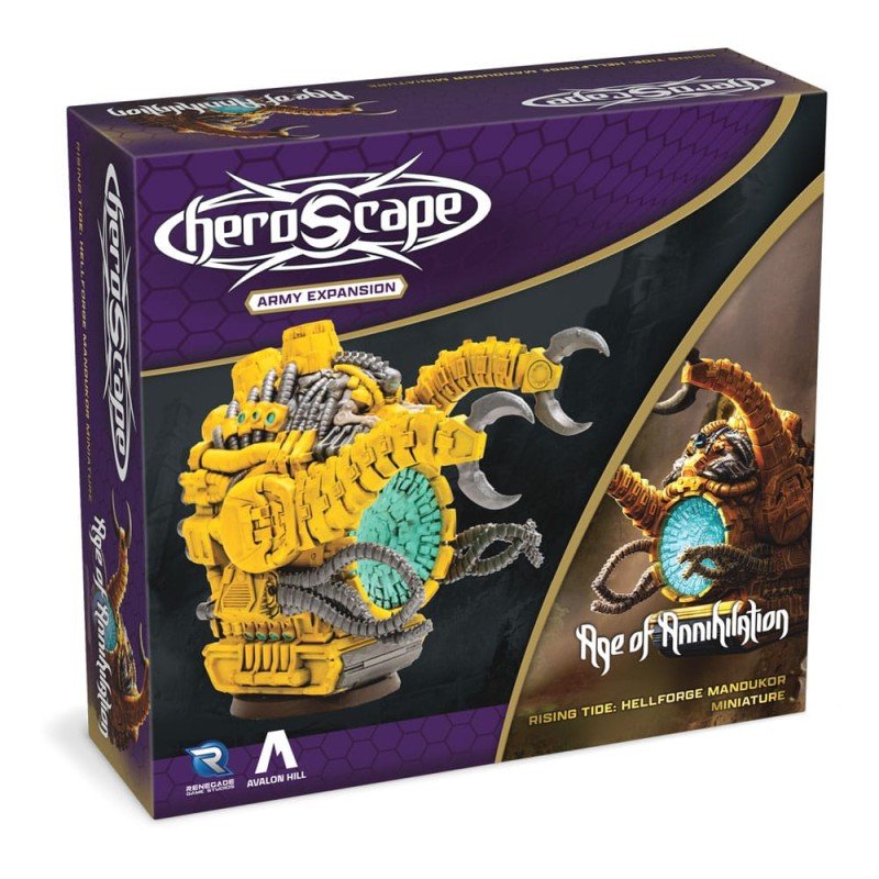 Heroscape Expansion Rising Tide - Hellforge Mandukor Army *English Version* | 0810011727656