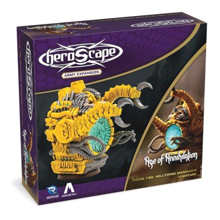 Heroscape Expansion Rising Tide - Hellforge Mandukor Army *English Version* | 0810011727656