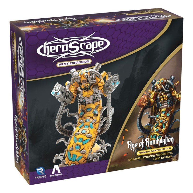 Heroscape Army Expansion Boiling Tension: Scavorith Lord of Ruin *English Version* | 0810011727885