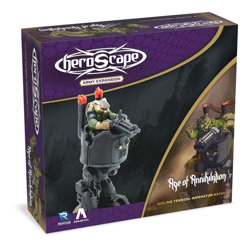 Heroscape Expansion de l'armée Boiling Tension: Imperator Kayne *ANGLAIS* | 0810011727908