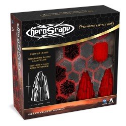 Heroscape Expansion du terrain The Lava Fields of Valhalla *ANGLAIS*