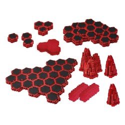 Heroscape Expansion du terrain The Lava Fields of Valhalla *ANGLAIS* | 0810011727922