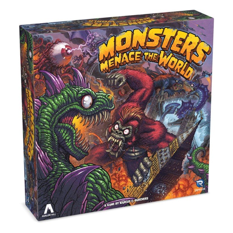 Avalon Hill jeu de plateau Monsters Menace The World *ANGLAIS* | 0810011728080