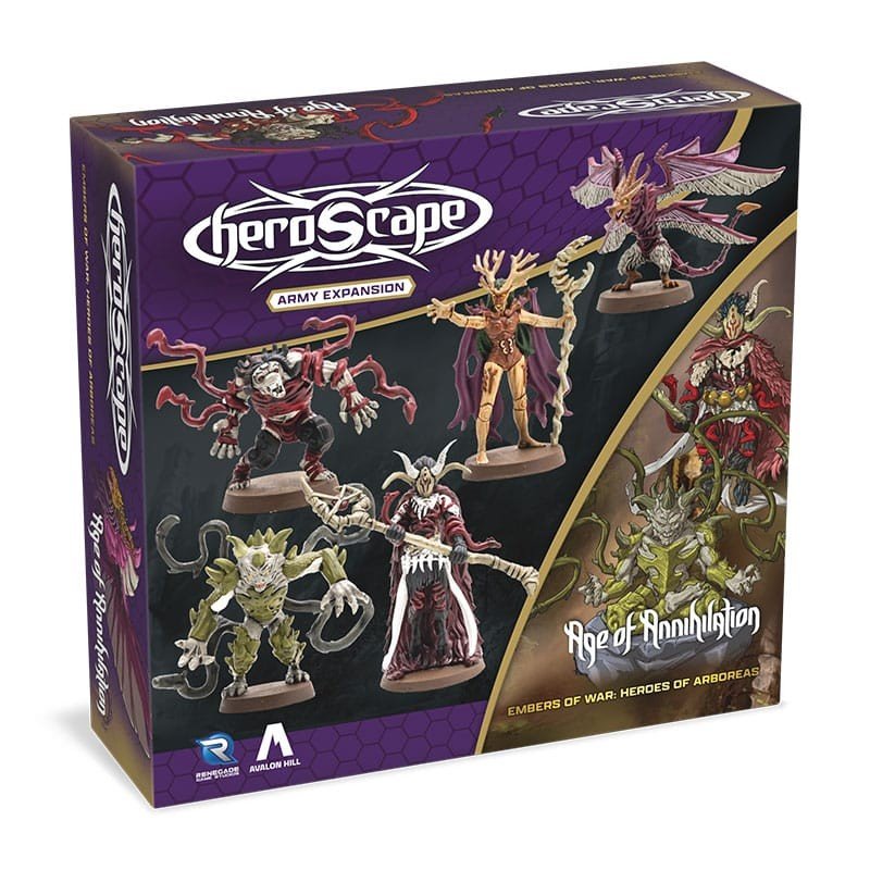 Heroscape Army Expansion Embers of War: Heroes of Arboreas *English Version* | 0810011728370