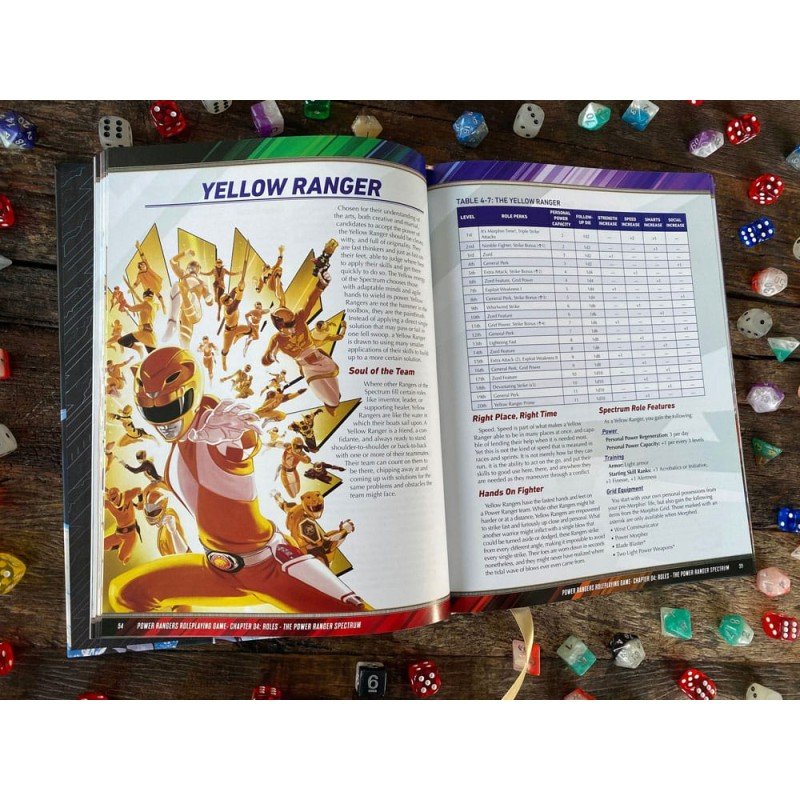 Power Rangers RPG livre de règles Core *ANGLAIS* | 9781736884317