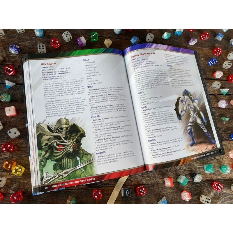 Power Rangers RPG livre de règles Core *ANGLAIS* | 9781736884317