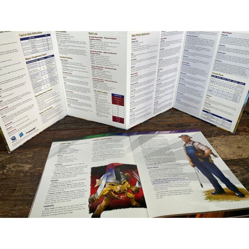 Power Rangers RPG livre A Glutton for Punishment Adventure & GM Screen *ANGLAIS* | 9781736884362