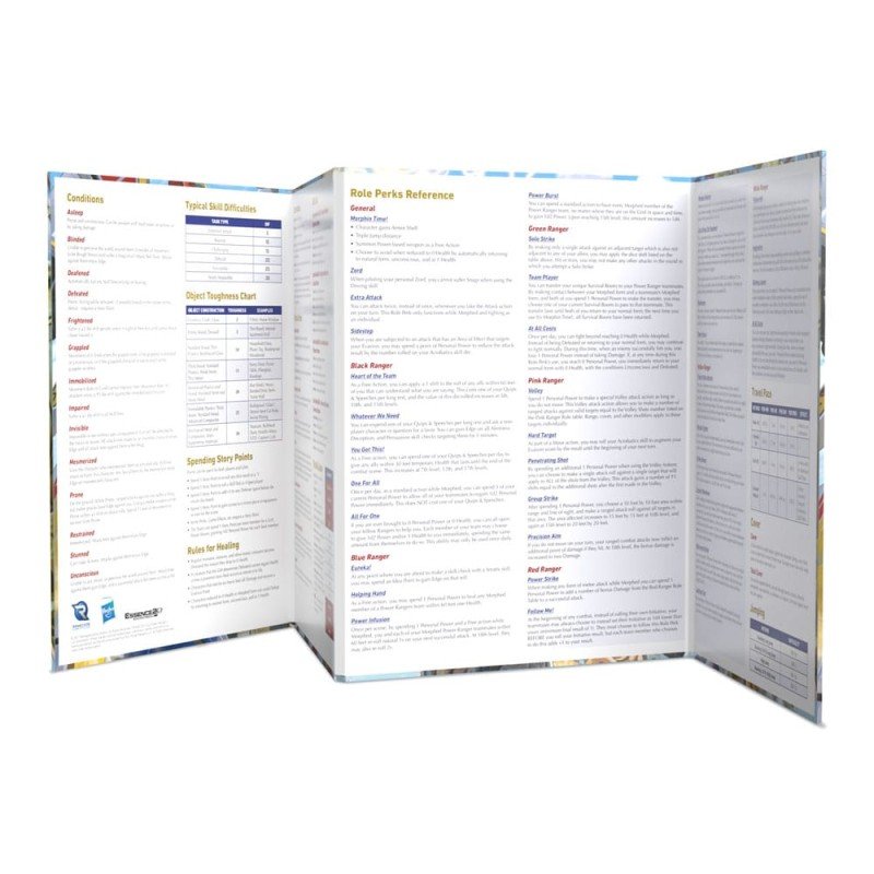 Power Rangers RPG book A Glutton for Punishment Adventure & GM Screen *Englische Version* | 9781736884362