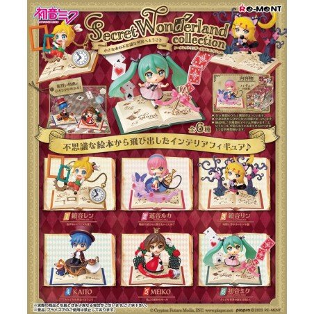 Hatsune Miku assortiment figurines Secret Wonderland Collection 6 cm (6) | 4521121207612