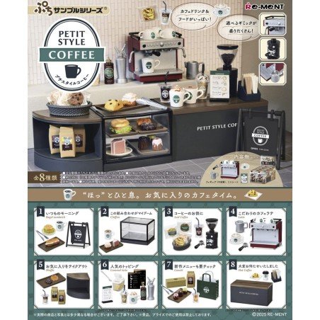 Petit Style Coffee assortiment figurines (8) | 4521121507897