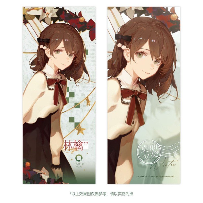 Original Character PVC Statue 1/8 Desktop Girls Series Winter Ringo Another Color 24 cm | 6974992520324