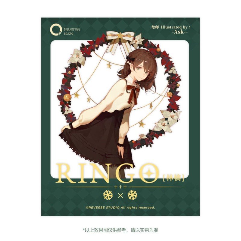 Original Character PVC Statue 1/8 Desktop Girls Series Winter Ringo Another Color 24 cm | 6974992520324