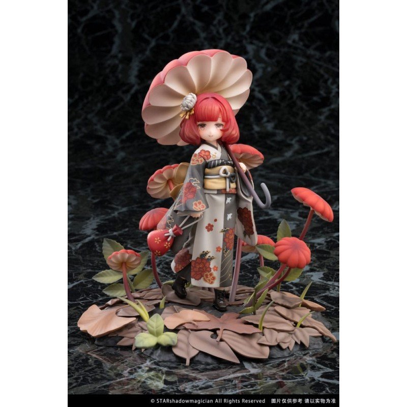 The Mushroom Girls PVC Statue 1/1 No.6 Marasmius Haematocephalus 23 cm | 6974992520348