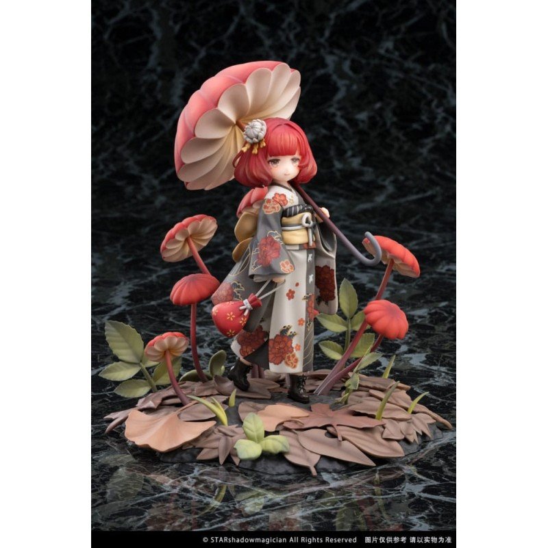 The Mushroom Girls PVC Statue 1/1 No.6 Marasmius Haematocephalus 23 cm | 6974992520348