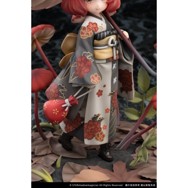 The Mushroom Girls PVC Statue 1/1 No.6 Marasmius Haematocephalus 23 cm | 6974992520348
