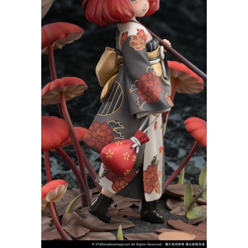 The Mushroom Girls PVC Statue 1/1 No.6 Marasmius Haematocephalus 23 cm | 6974992520348