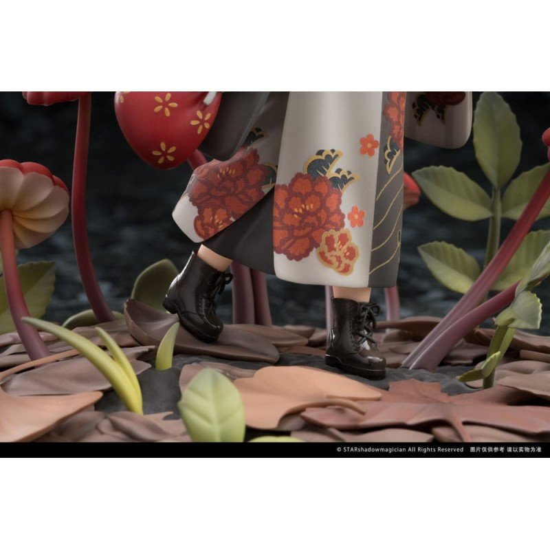 The Mushroom Girls PVC Statue 1/1 No.6 Marasmius Haematocephalus 23 cm | 6974992520348