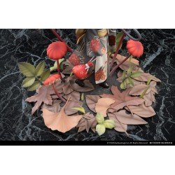 The Mushroom Girls PVC Statue 1/1 No.6 Marasmius Haematocephalus 23 cm | 6974992520348