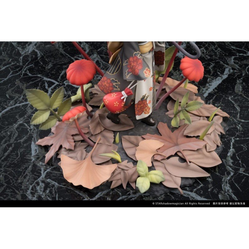 The Mushroom Girls PVC Statue 1/1 No.6 Marasmius Haematocephalus 23 cm | 6974992520348