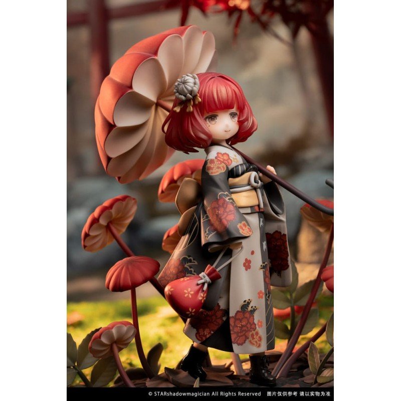 The Mushroom Girls PVC Statue 1/1 No.6 Marasmius Haematocephalus 23 cm | 6974992520348