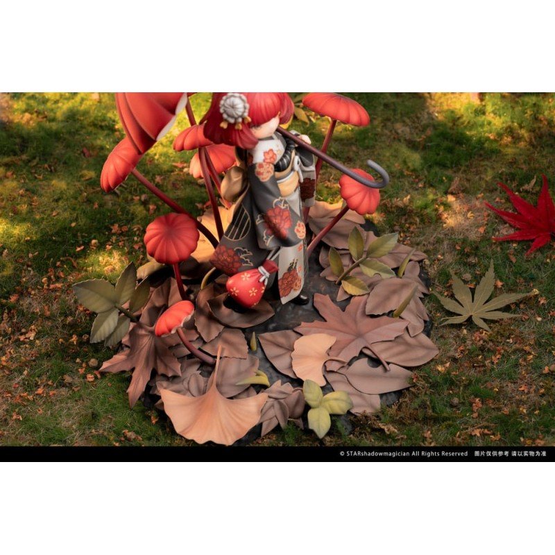 The Mushroom Girls PVC Statue 1/1 No.6 Marasmius Haematocephalus 23 cm | 6974992520348
