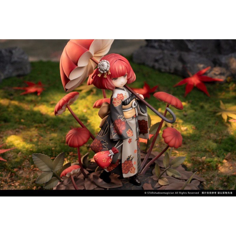 The Mushroom Girls PVC Statue 1/1 No.6 Marasmius Haematocephalus 23 cm | 6974992520348