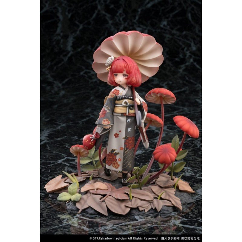 The Mushroom Girls PVC Statue 1/1 No.6 Marasmius Haematocephalus 23 cm | 6974992520348