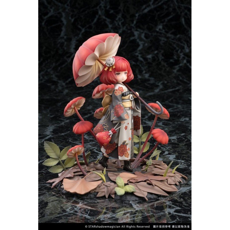 The Mushroom Girls PVC Statue 1/1 No.6 Marasmius Haematocephalus 23 cm | 6974992520348