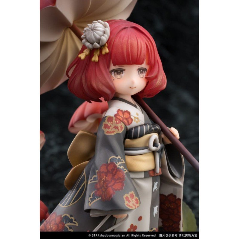 The Mushroom Girls PVC Statue 1/1 No.6 Marasmius Haematocephalus 23 cm | 6974992520348