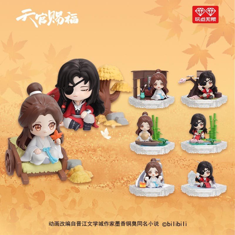 Heaven Official's Blessing présentoir figurines Four Season Companion Series 9 cm (8) | 6911400433388