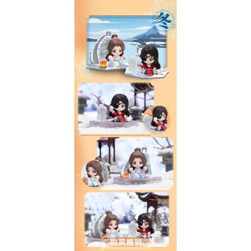 Heaven Official's Blessing présentoir figurines Four Season Companion Series 9 cm (8) | 6911400433388