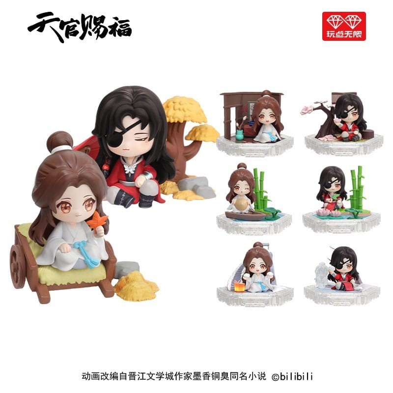 Heaven Official's Blessing présentoir figurines Four Season Companion Series 9 cm (8) | 6911400433388