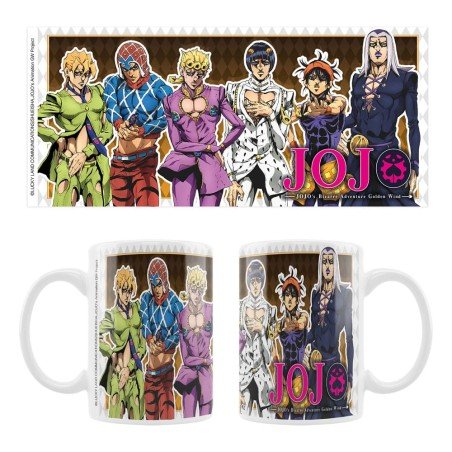 JoJo´s Bizarre Adventure Part 5: Golden Wind mug céramique Main Characters | 7630017541635
