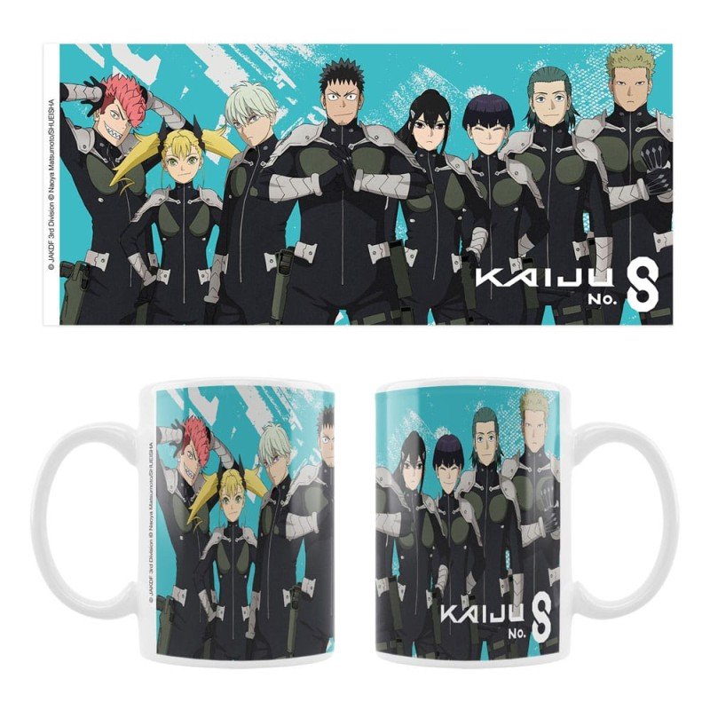 Kaiju No. 8 Ceramic Mug Japanese Anti-Kaiju Defense Force | 7630017541796