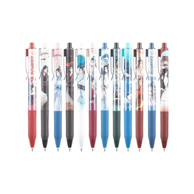 Grandmaster of Demonic Cultivation Gel Pens Display (12) | 6930114588771