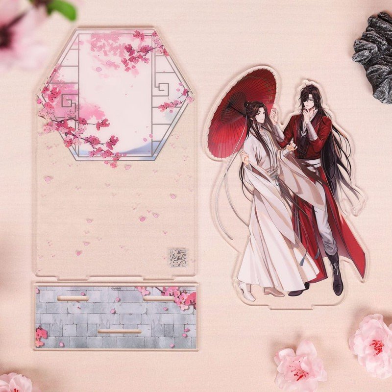 Heaven Official's Blessing Acrylic Stand Blooming Flowers, Enchanted Heart 20 cm | 6937082635735