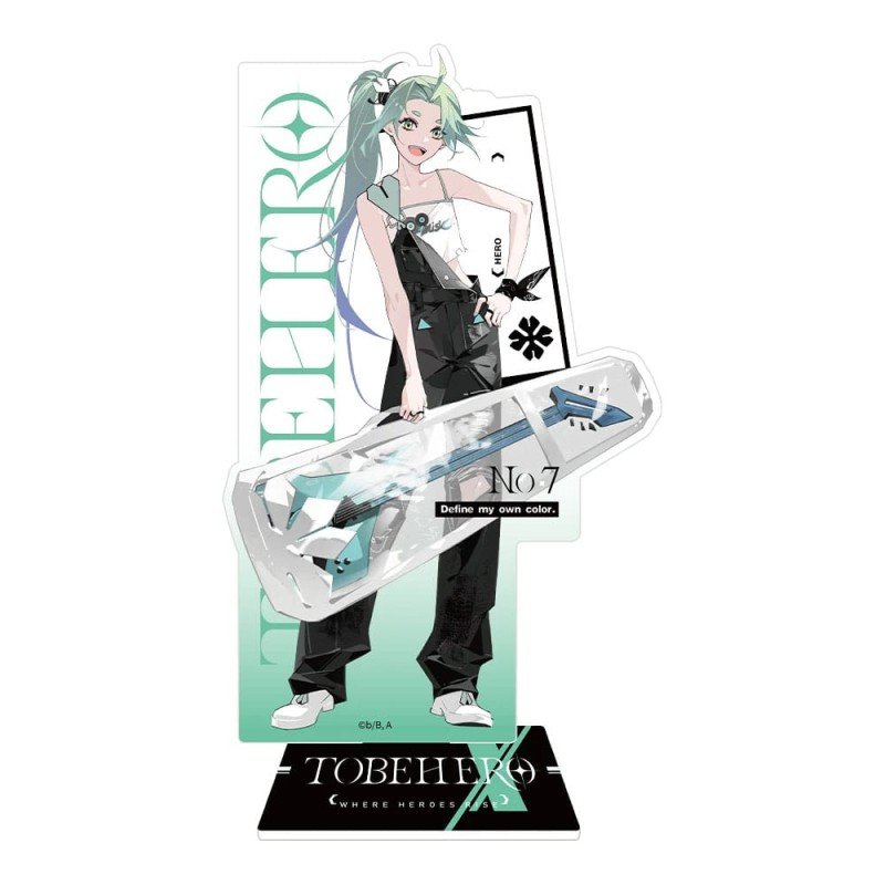 To Be Hero X figurine acrylique Hero Show Series Lucky Cyan 17 cm | 6937082661086