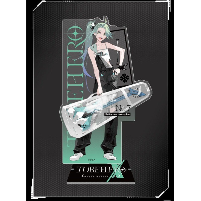 To Be Hero X figurine acrylique Hero Show Series Lucky Cyan 17 cm | 6937082661086