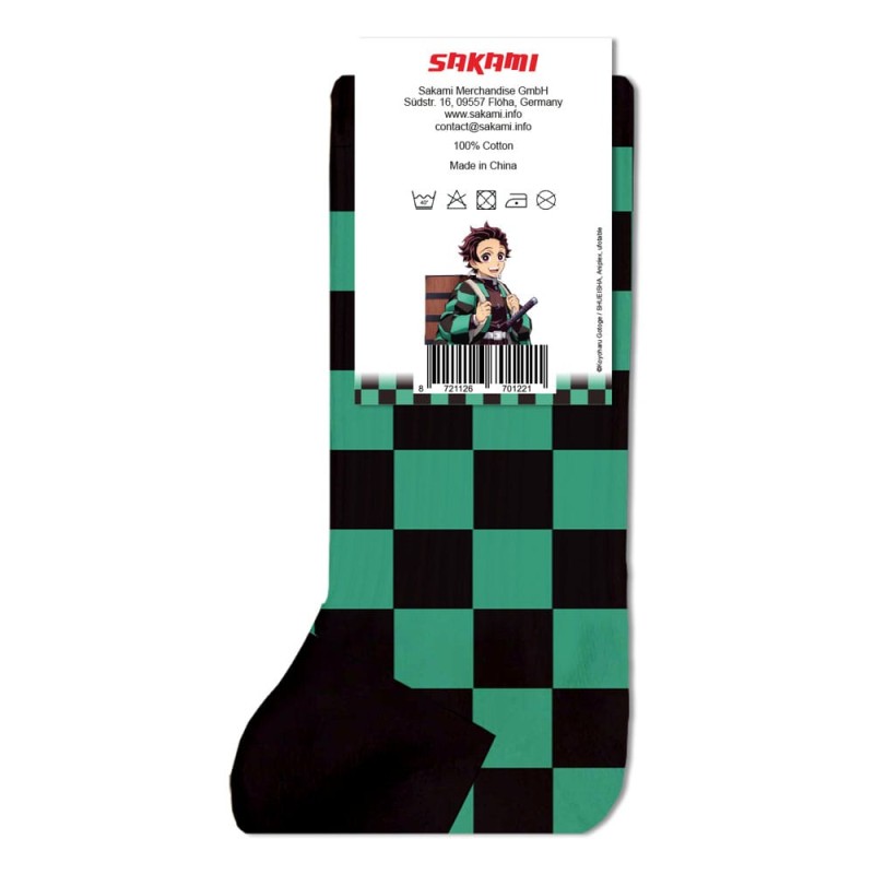 Demon Slayer: Kimetsu no Yaiba Socks 2-Pack Tanjiro Kamado 41-44 | 8721126701221
