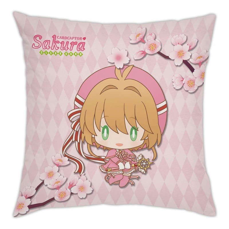 Cardcaptor Sakura Clear Card coussin Sakura & Kero-chan 35 x 35 cm | 8721126701740