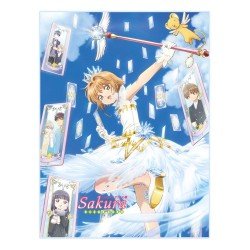 Card Captor Sakura: Clear Card Literie Sakura 120 x 160 cm | 8721126701764