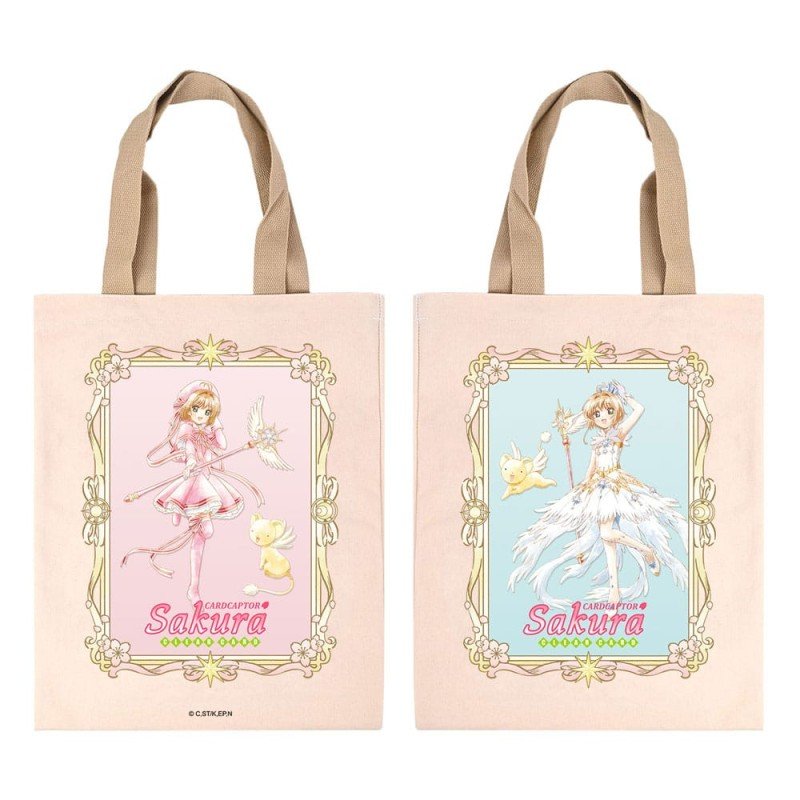 Cardcaptor Sakura Clear Card PVC Tote Bag Sakura & Kero-chan | 8721126701801