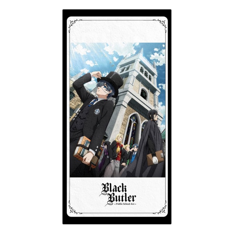 Black Butler: Public School Arc Towel Ciel & Sebastian 150 x 75 cm | 8721126701917